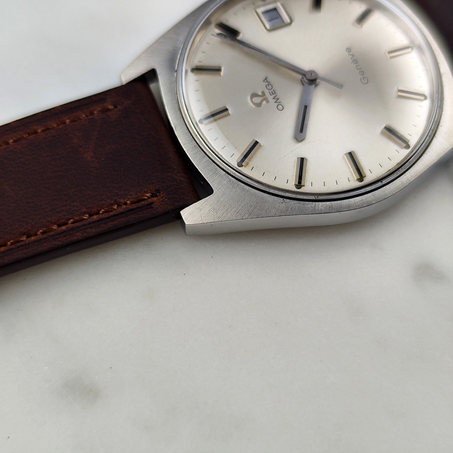 OMEGA Genéve Silver Dial Unpolished Mint+ 1969 [REF. 136.041]
