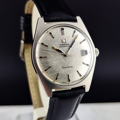 OMEGA Genéve Silver Mosaic Dial 1970 [REF. 166.041]