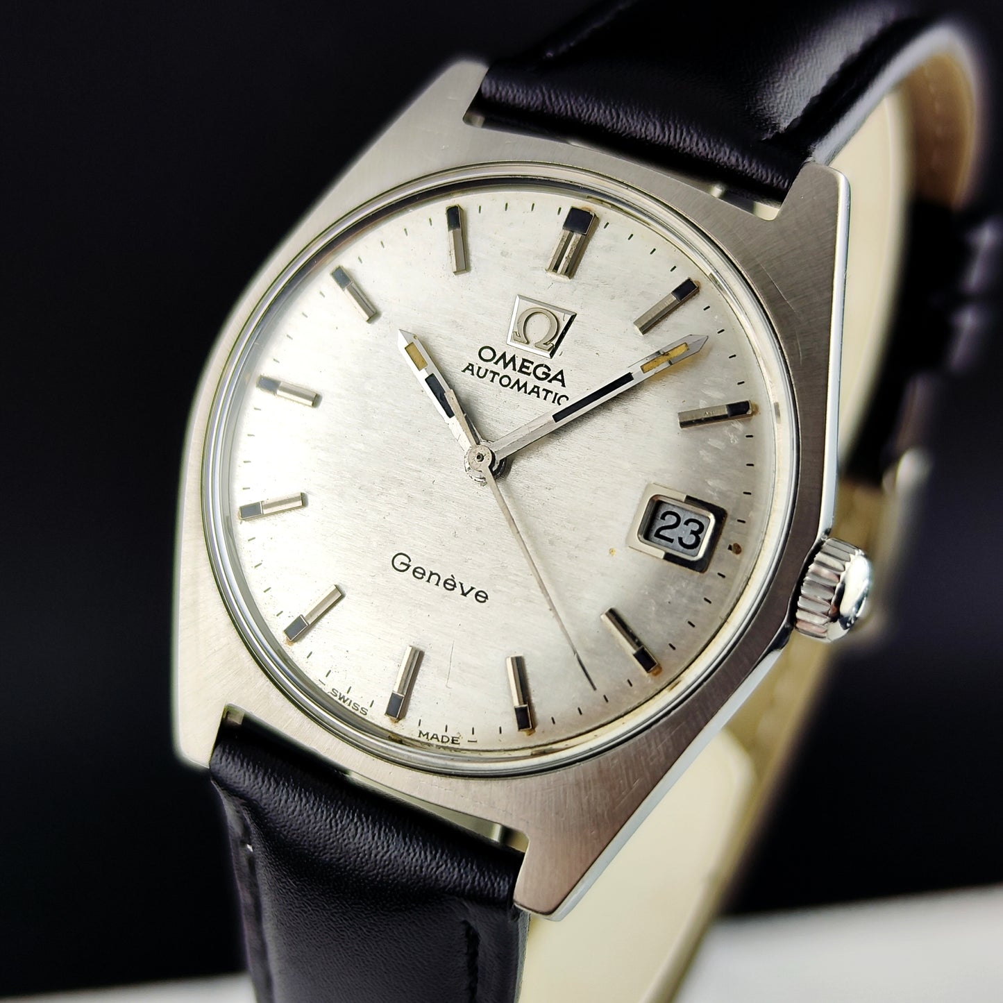 OMEGA Genéve Silver Mosaic Dial 1970 [REF. 166.041]