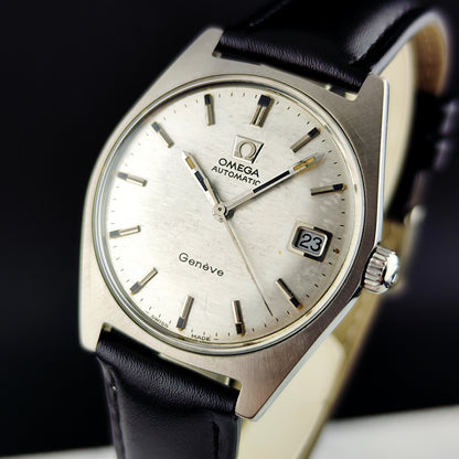 OMEGA Genéve Silver Mosaic Dial 1970 [REF. 166.041]