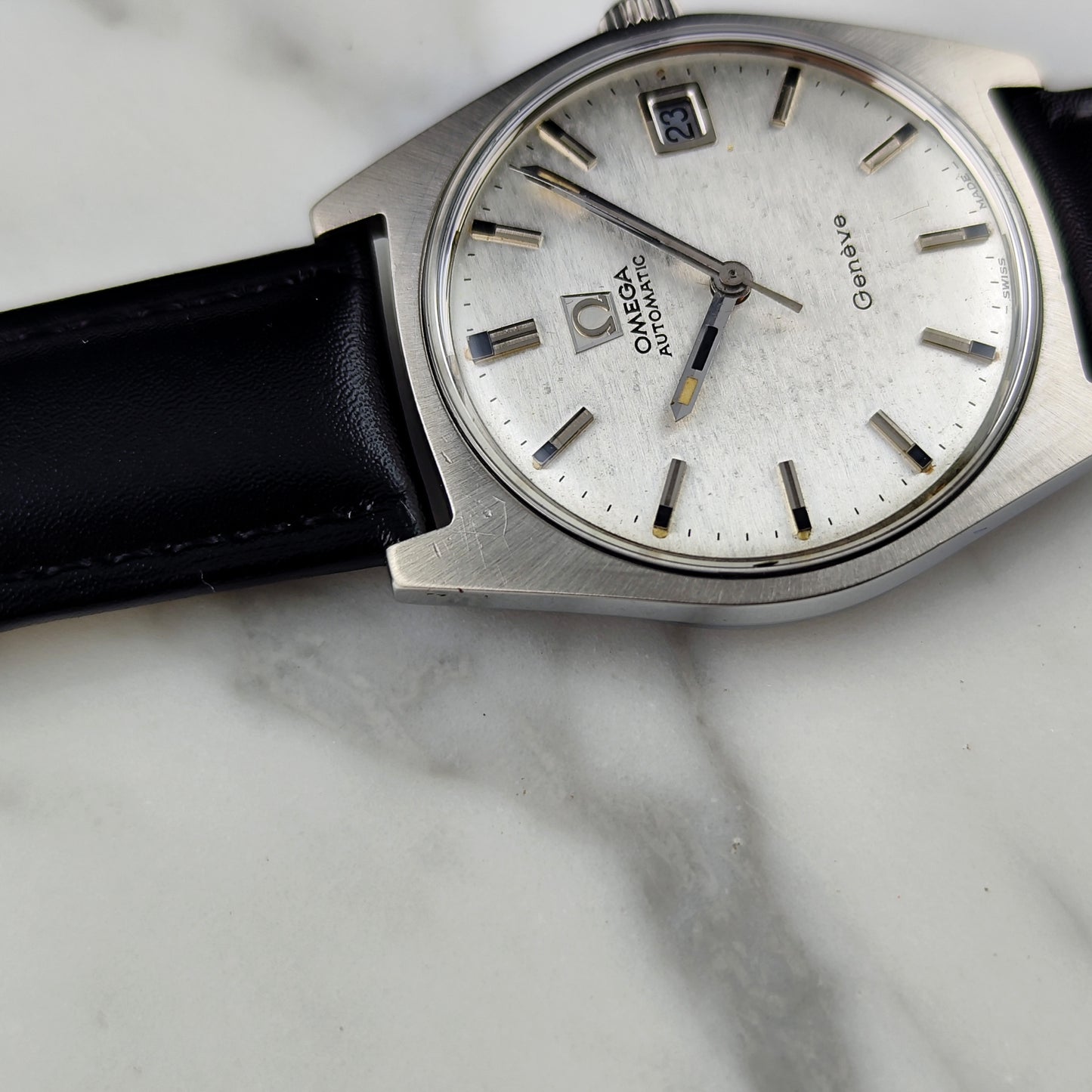 OMEGA Genéve Silver Mosaic Dial 1970 [REF. 166.041]