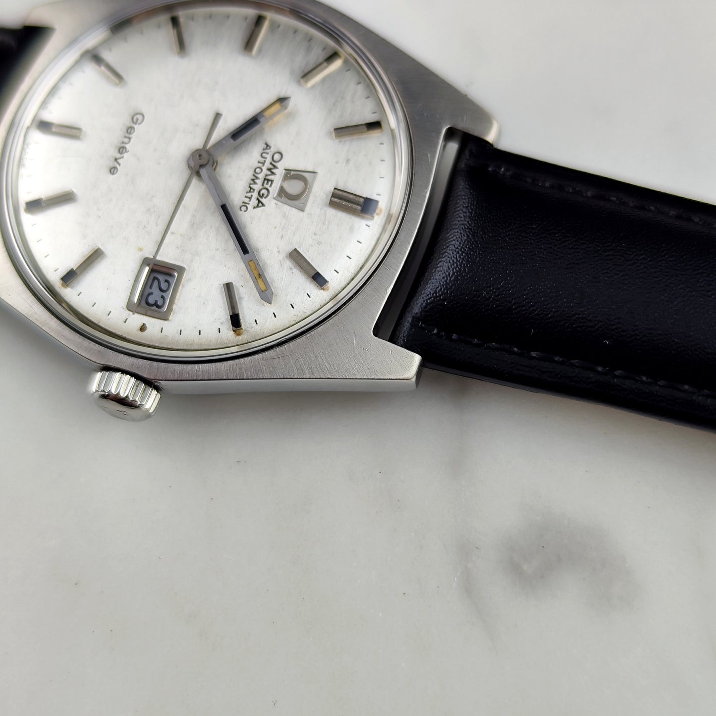 OMEGA Genéve Silver Mosaic Dial 1970 [REF. 166.041]