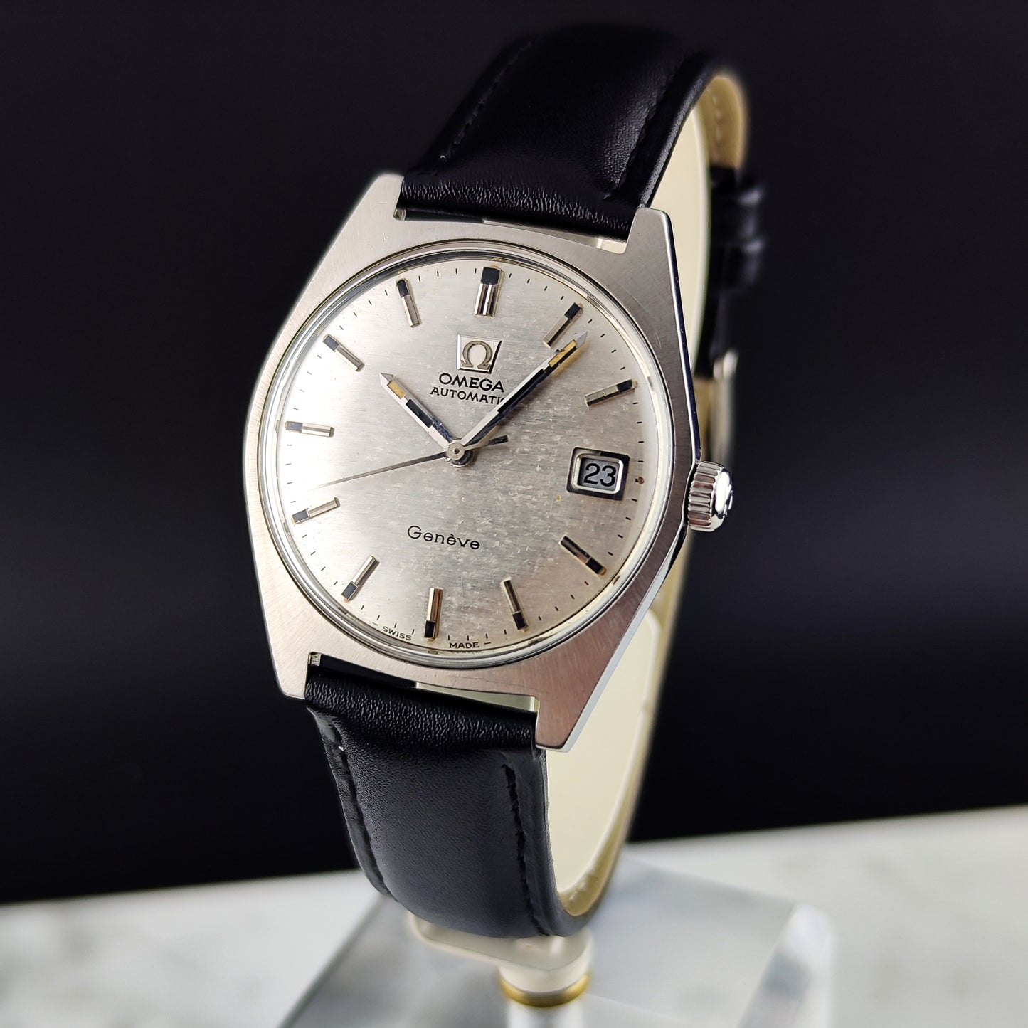 OMEGA Genéve Silver Mosaic Dial 1970 [REF. 166.041]