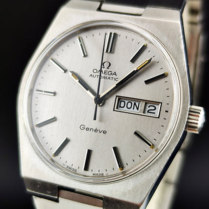 OMEGA Genéve Steel Extreme Rare Spec 1973 [REF. 166.0125]