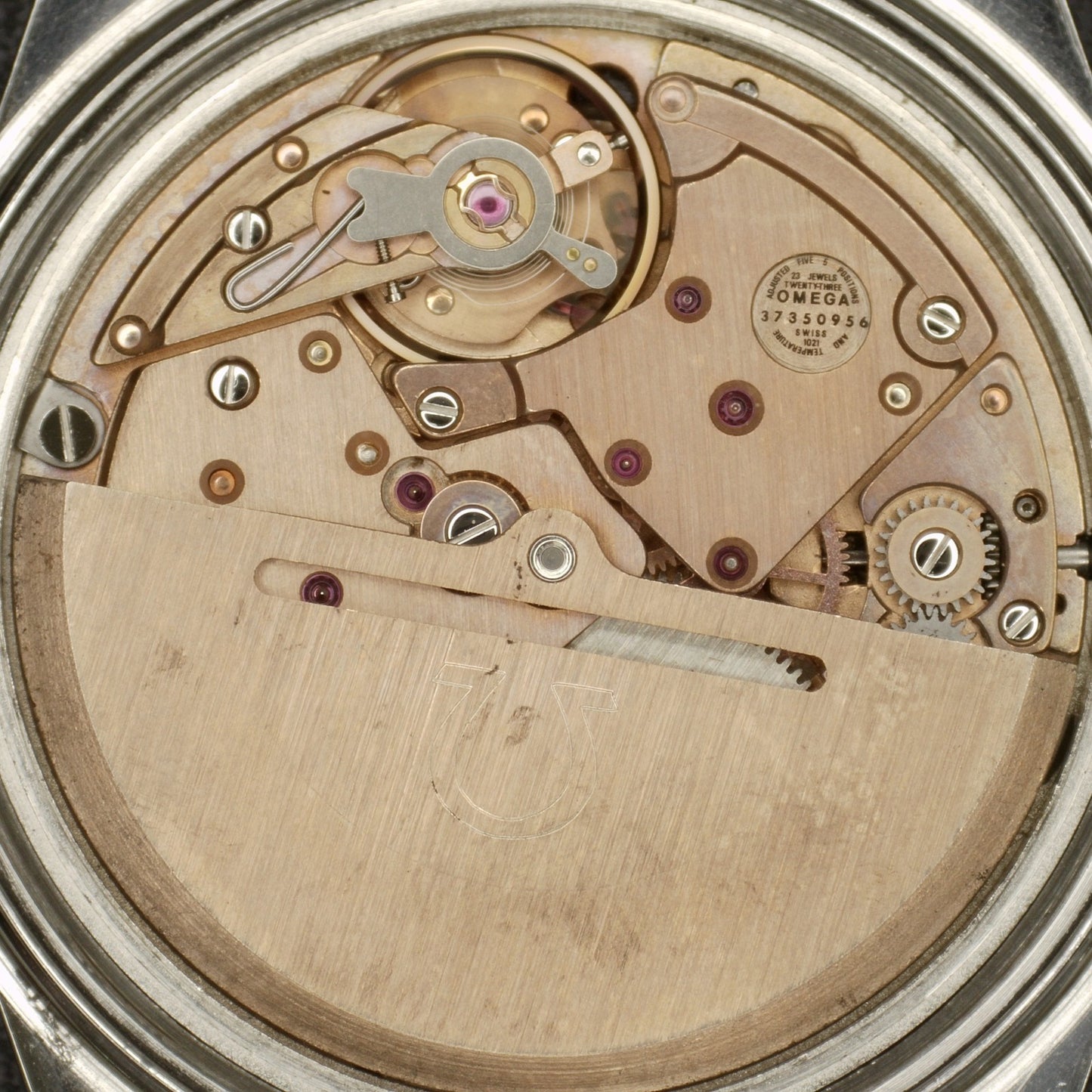 OMEGA Genéve Steel Extreme Rare Spec 1973 [REF. 166.0125]