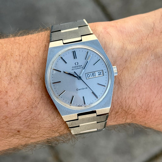 OMEGA Genéve Steel Extreme Rare Spec 1973 [REF. 166.0125]