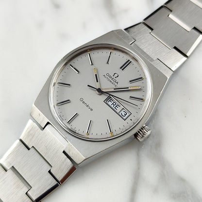 OMEGA Genéve Steel Extreme Rare Spec 1973 [REF. 166.0125]