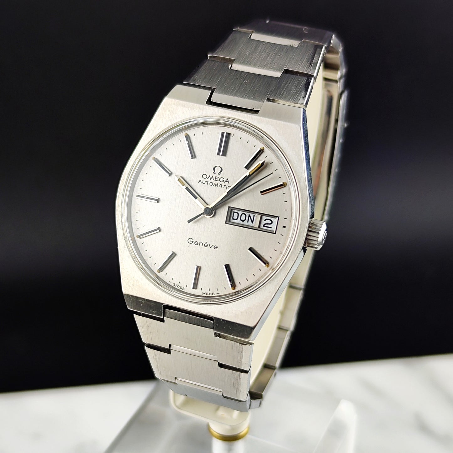 OMEGA Genéve Steel Extreme Rare Spec 1973 [REF. 166.0125]