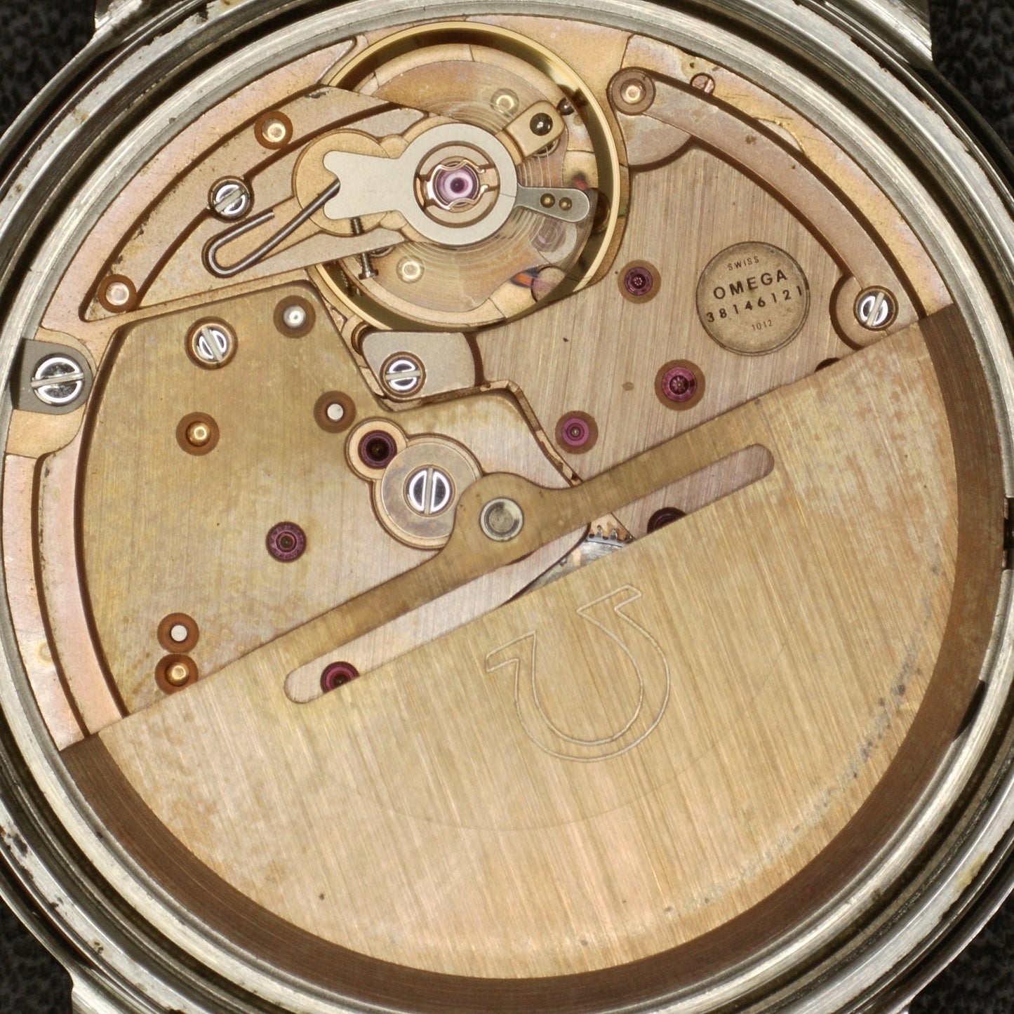 Omega Genéve Steel Silver Dial Date 1974 [REF. 166.0163]