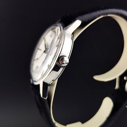 Omega Genéve Steel Silver Dial Date 1974 [REF. 166.0163]