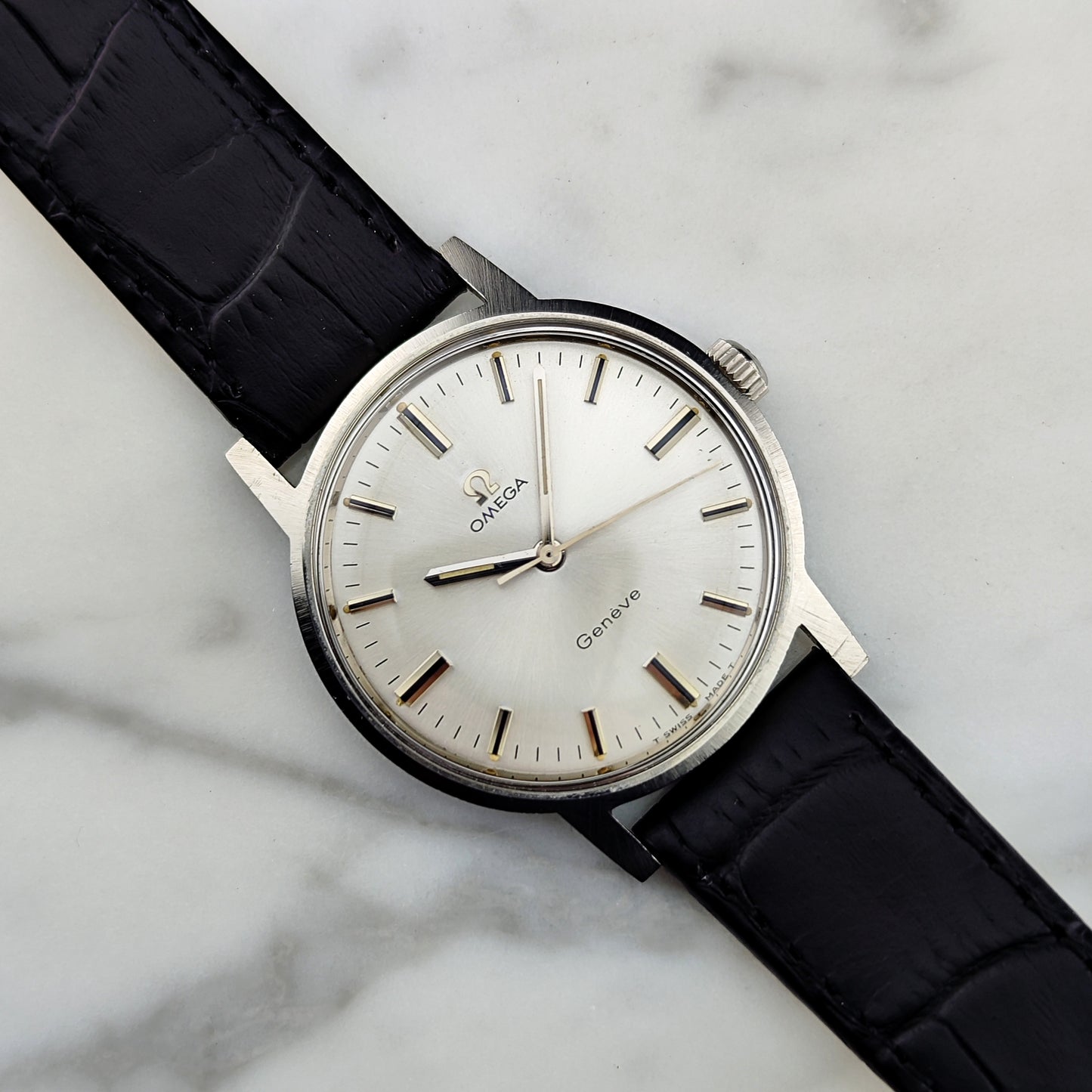 OMEGA Genéve Steel Unpolished 1970 Serviced 04/2026 [REF. 135.070]