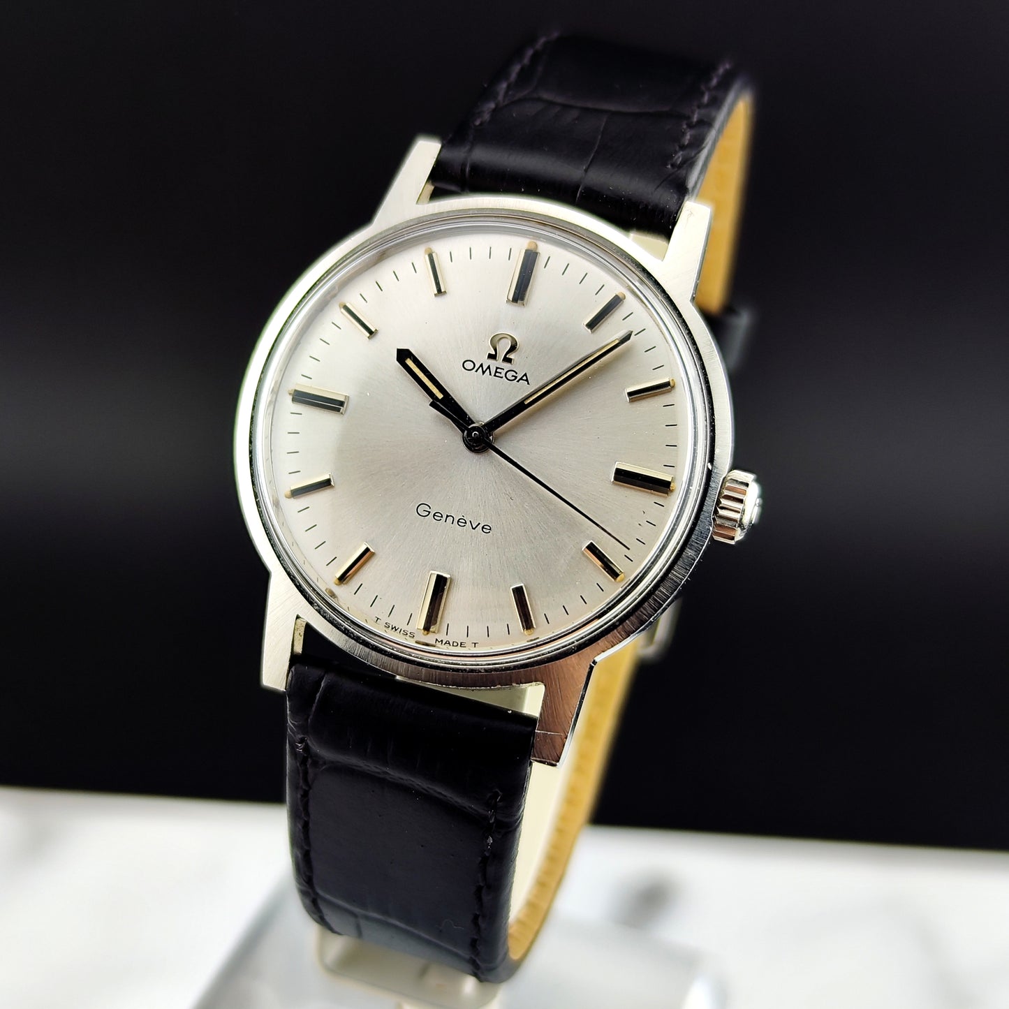 OMEGA Genéve Steel Unpolished 1970 Serviced 04/2026 [REF. 135.070]