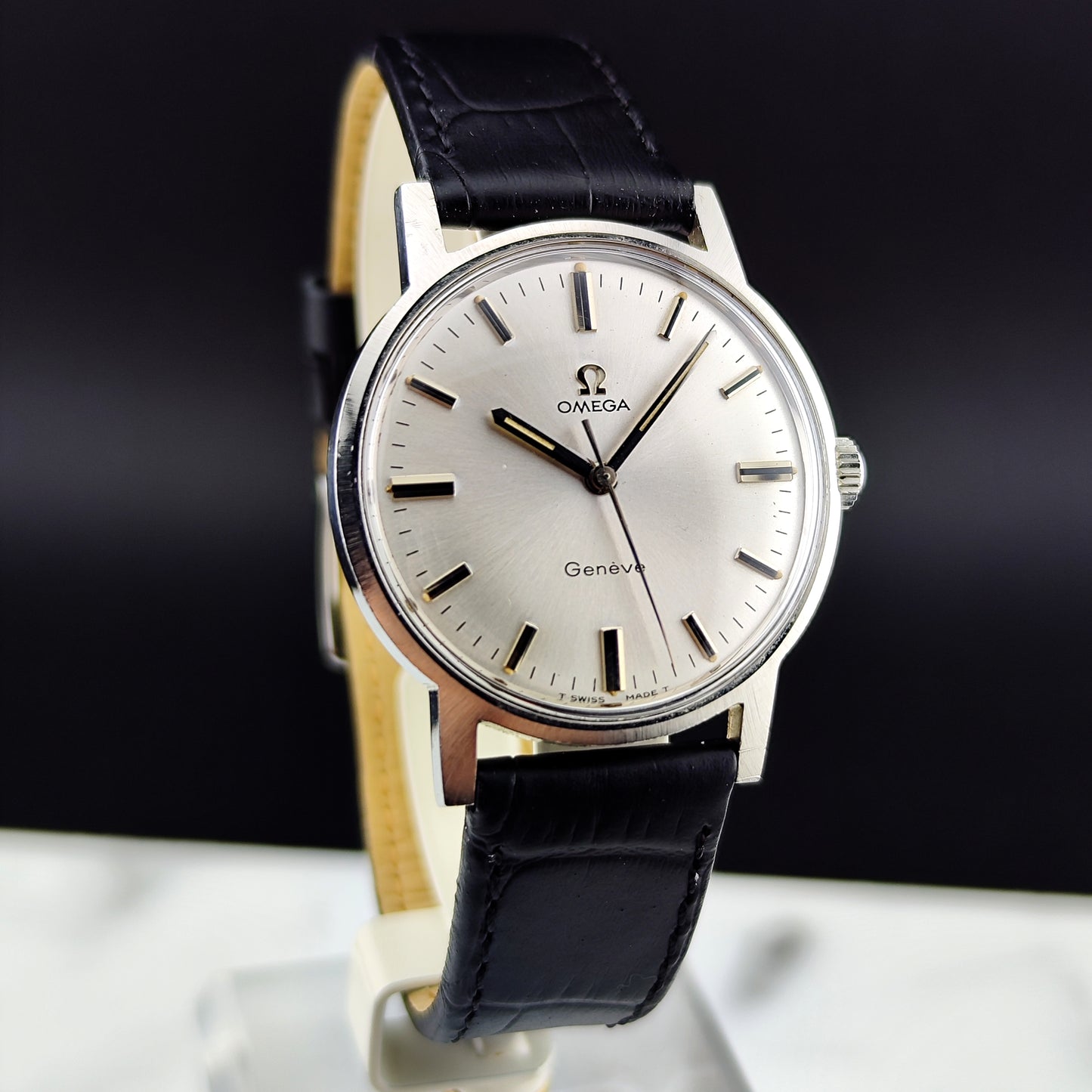 OMEGA Genéve Steel Unpolished 1970 Serviced 04/2026 [REF. 135.070]