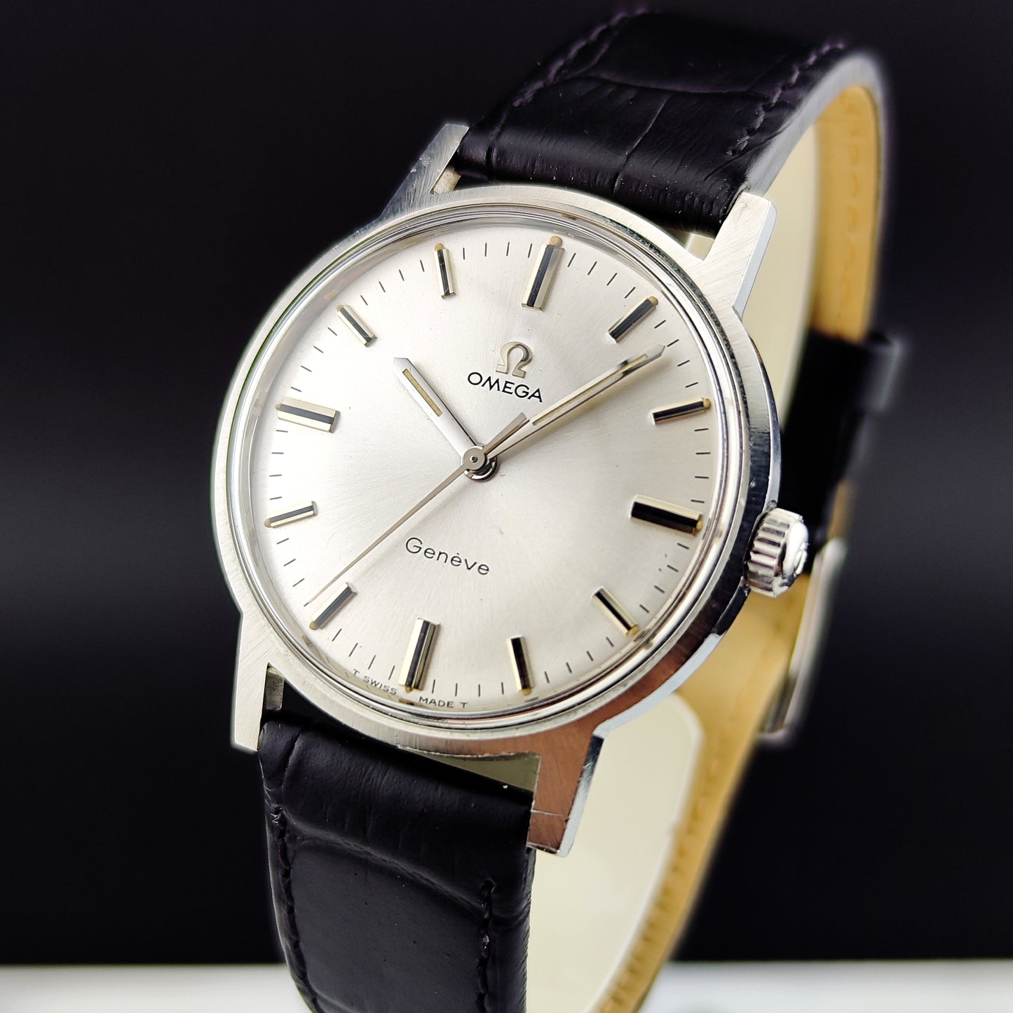 OMEGA Genéve Steel Unpolished 1970 Serviced 04/2026 [REF. 135.070]