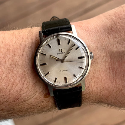 OMEGA Genéve Steel Unpolished 1970 Serviced 04/2026 [REF. 135.070]