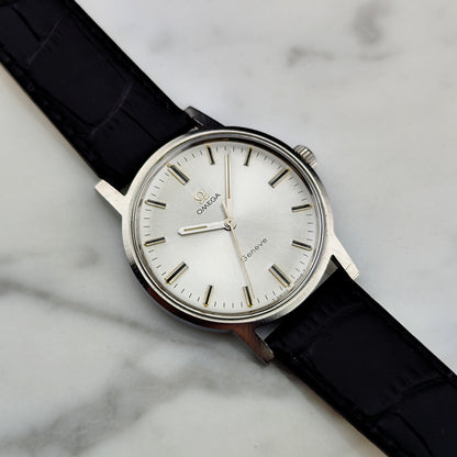 OMEGA Genéve Steel Unpolished 1970 Serviced 04/2026 [REF. 135.070]