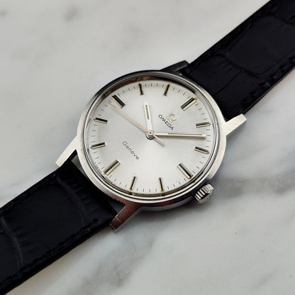 OMEGA Genéve Steel Unpolished 1970 Serviced 04/2026 [REF. 135.070]