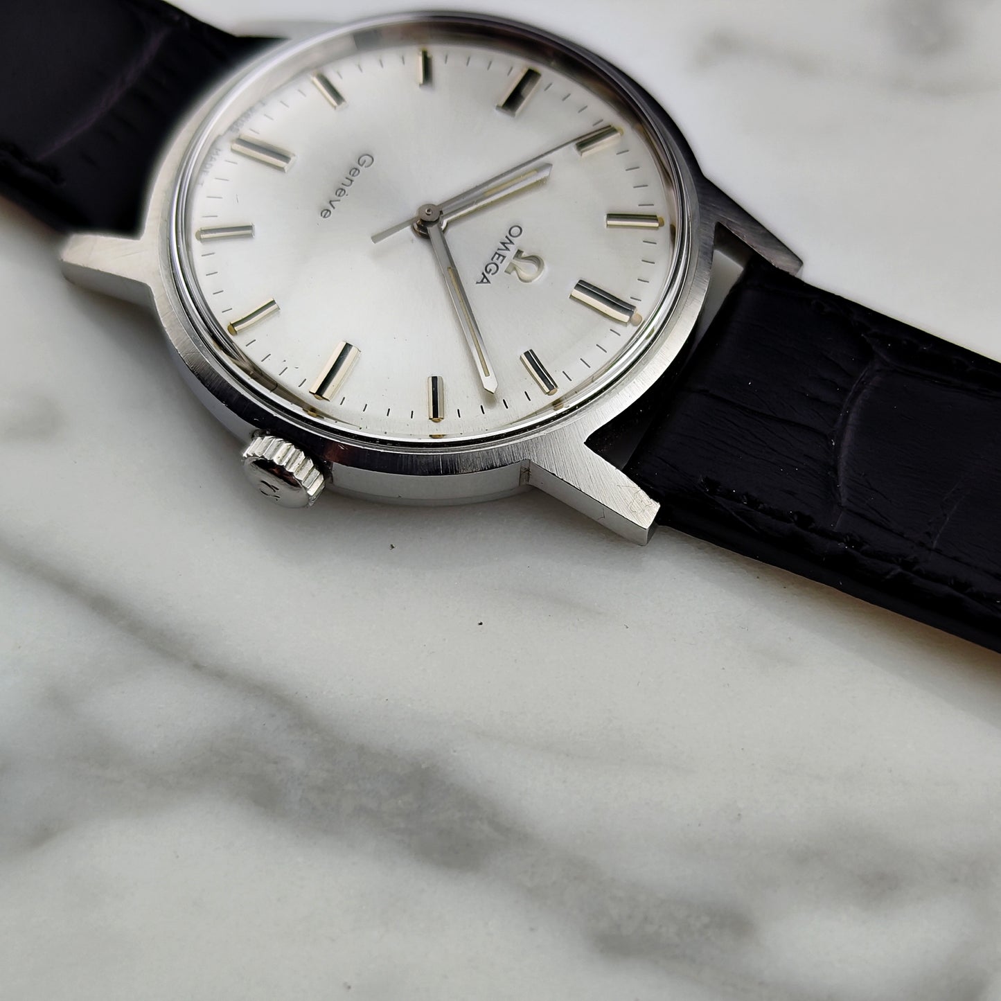 OMEGA Genéve Steel Unpolished 1970 Serviced 04/2026 [REF. 135.070]