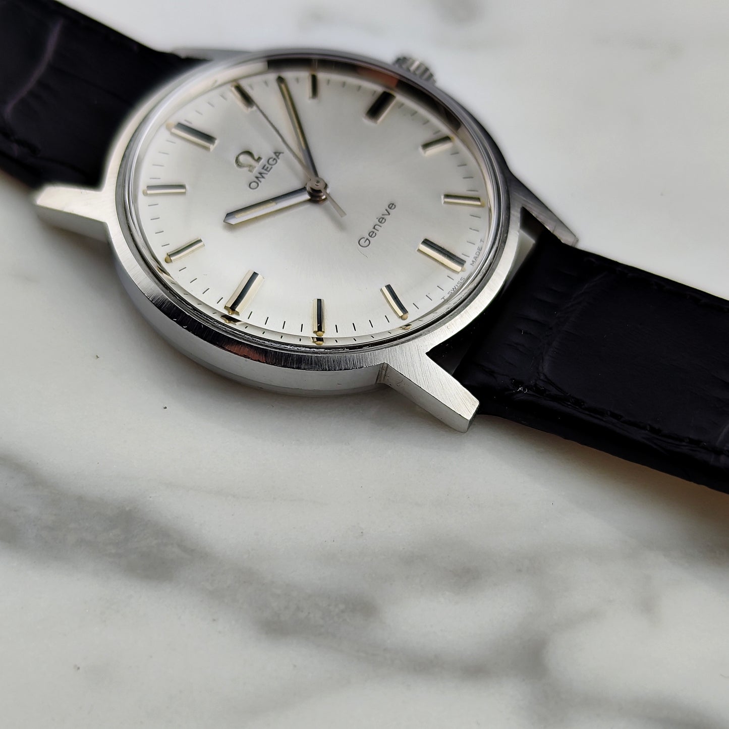 OMEGA Genéve Steel Unpolished 1970 Serviced 04/2026 [REF. 135.070]