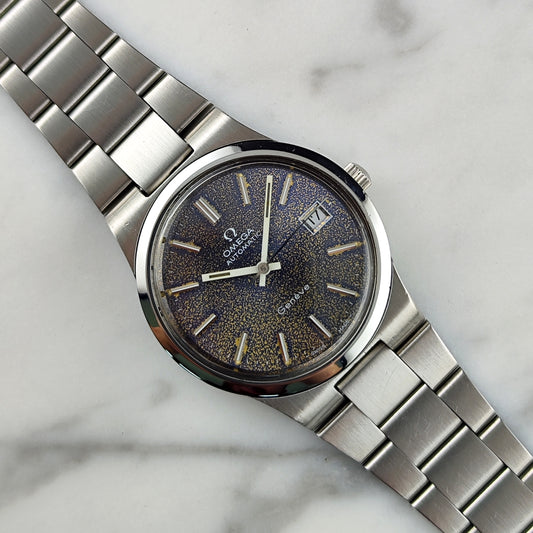 Omega Genéve Tropical Dial Steel Bracelet 1973 Serviced 08/2026 [REF. 166.0173]