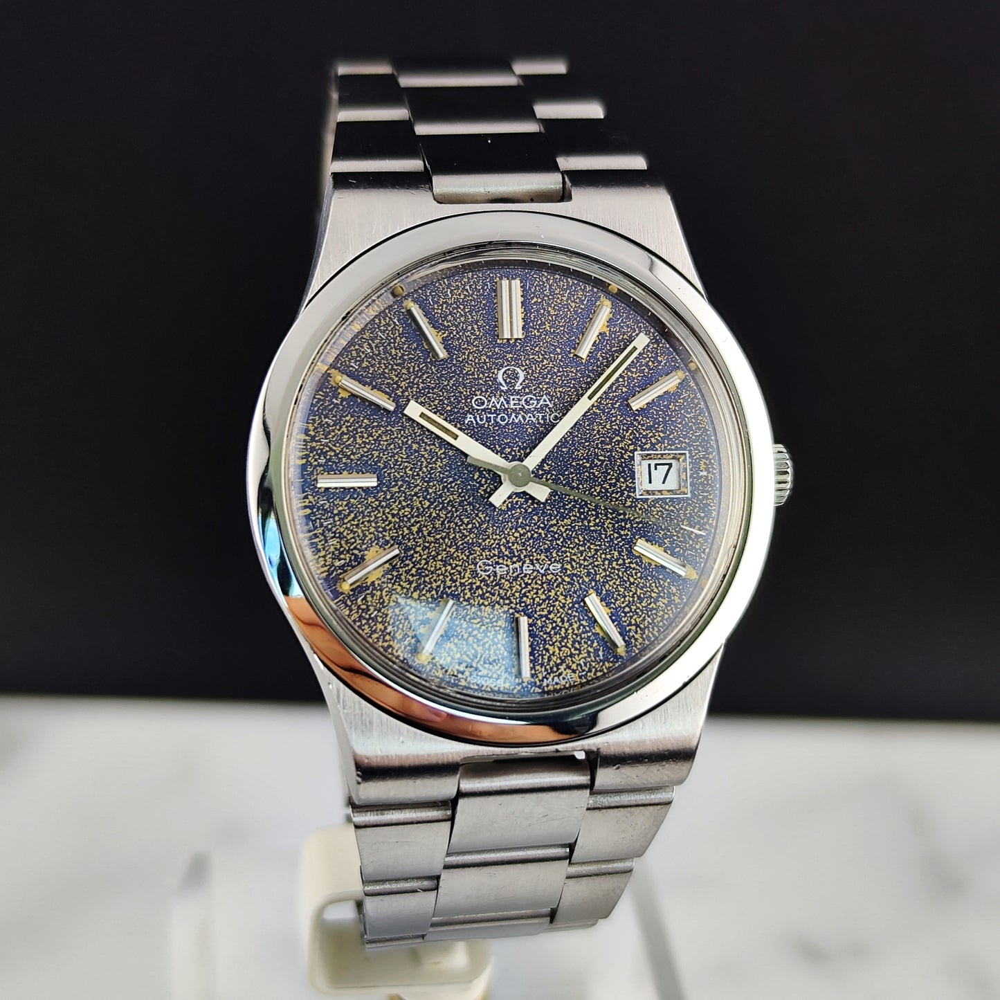 Omega Genéve Tropical Dial Steel Bracelet 1973 Serviced 08/2026 [REF. 166.0173]
