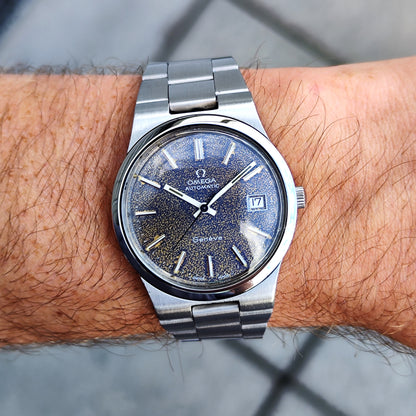 Omega Genéve Tropical Dial Steel Bracelet 1973 Serviced 08/2026 [REF. 166.0173]