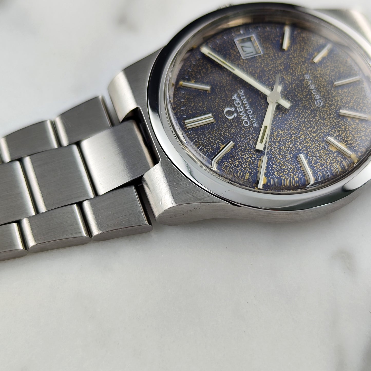 Omega Genéve Tropical Dial Steel Bracelet 1973 Serviced 08/2026 [REF. 166.0173]