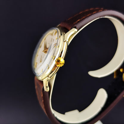 Omega Gold White Dial Bumper 1954 Serviced 08/2026 [REF. 6251]