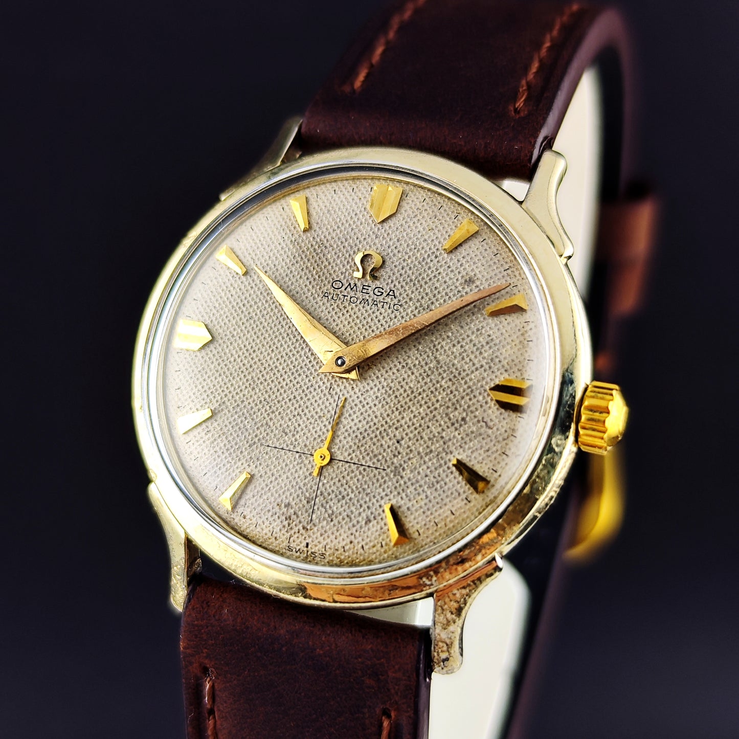 Omega Gold White Dial Bumper 1954 Serviced 08/2026 [REF. 6251]