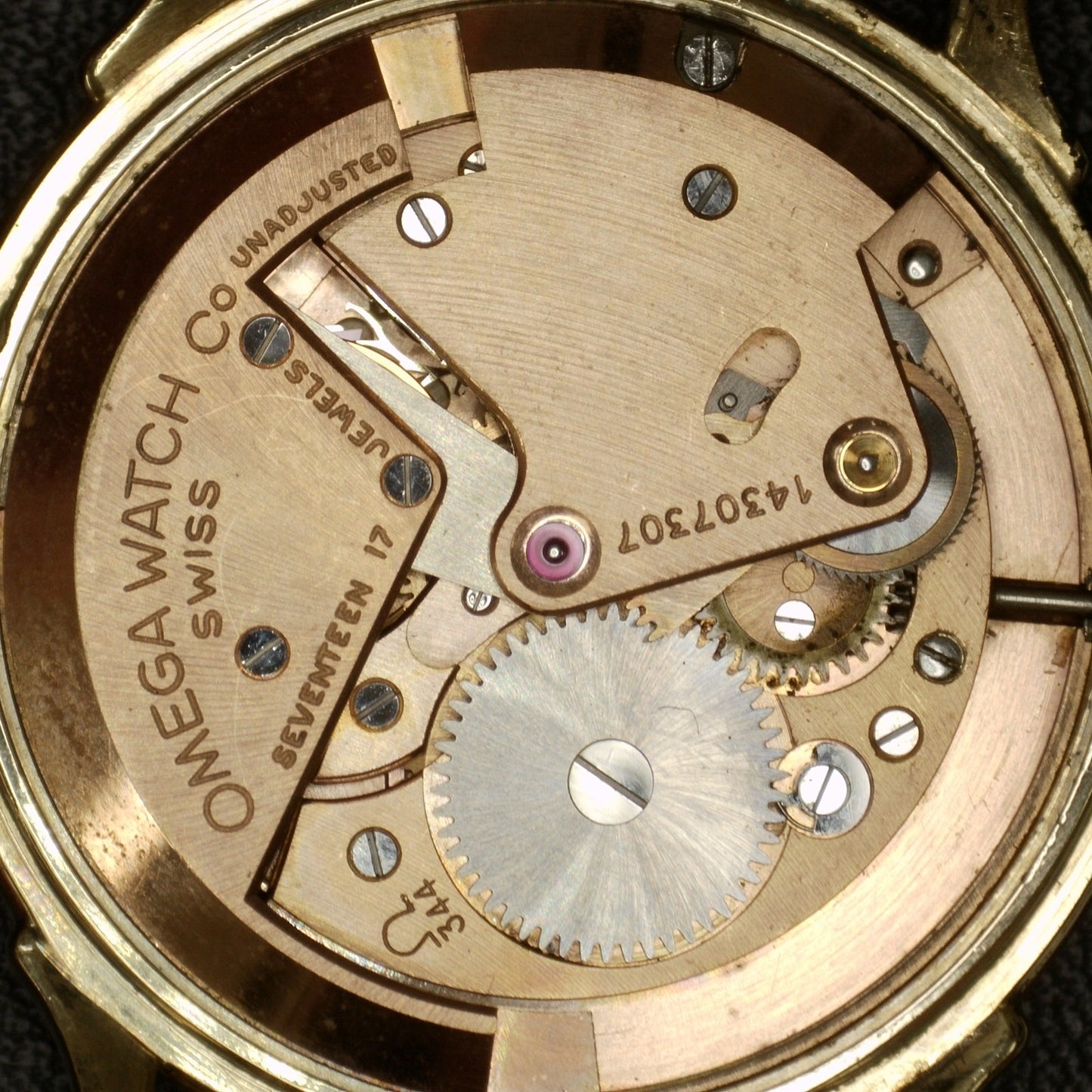 Omega Gold White Dial Bumper 1954 Serviced 08/2026 [REF. 6251]