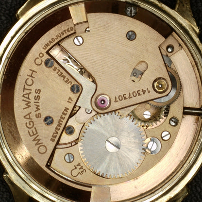 Omega Gold White Dial Bumper 1954 Serviced 08/2026 [REF. 6251]