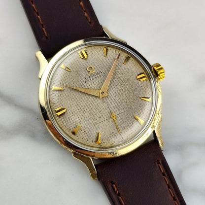 Omega Gold White Dial Bumper 1954 Serviced 08/2026 [REF. 6251]