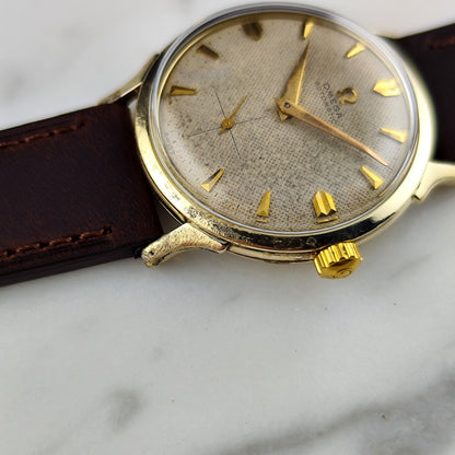 Omega Gold White Dial Bumper 1954 Serviced 08/2026 [REF. 6251]