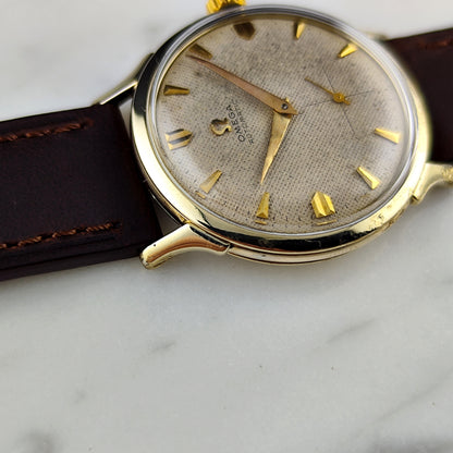 Omega Gold White Dial Bumper 1954 Serviced 08/2026 [REF. 6251]