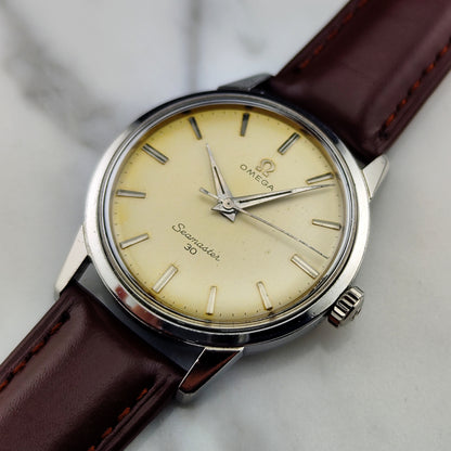 OMEGA Seamaster 30 Gold Tapestry Dial 1961 Serviced 02/2026 [REF. 135.007]