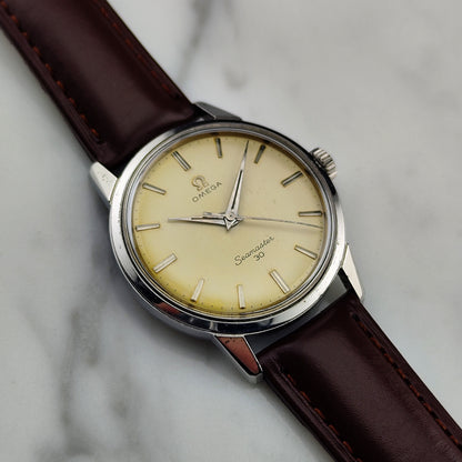 OMEGA Seamaster 30 Gold Tapestry Dial 1961 Serviced 02/2026 [REF. 135.007]