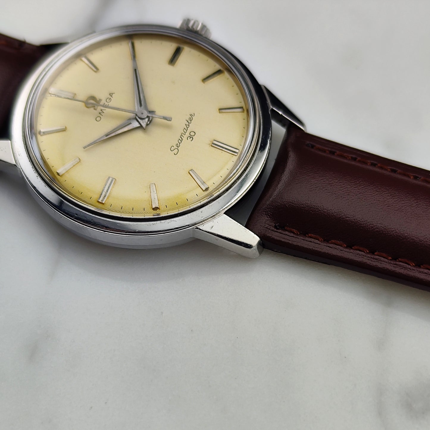 OMEGA Seamaster 30 Gold Tapestry Dial 1961 Serviced 02/2026 [REF. 135.007]