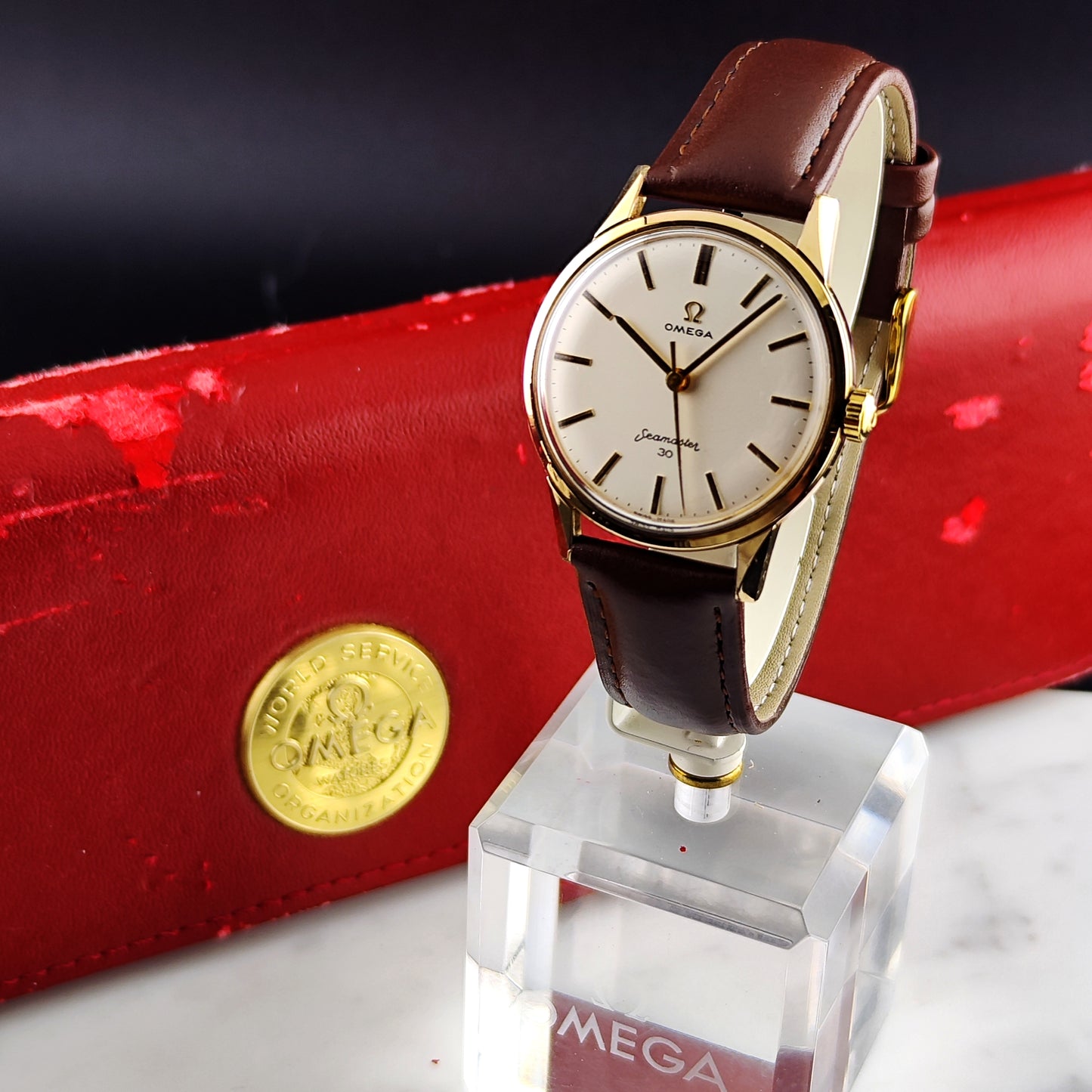 OMEGA Seamaster 30 Gold White Dial 1963 Serviced 03/2026 with Box [REF. 135.003]