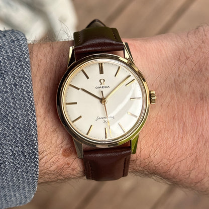 OMEGA Seamaster 30 Gold White Dial 1963 Serviced 03/2026 with Box [REF. 135.003]