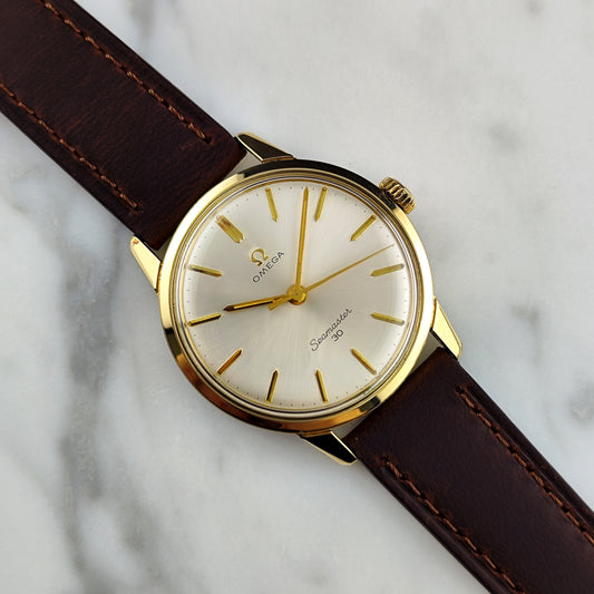 Omega Seamaster 30 Gold White Dial 1964 Serviced 09/2026 [REF. 135.007]