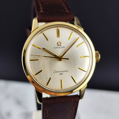 Omega Seamaster 30 Gold White Dial 1964 Serviced 09/2026 [REF. 135.007]