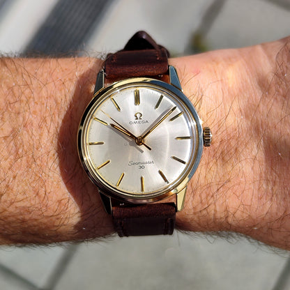 Omega Seamaster 30 Gold White Dial 1964 Serviced 09/2026 [REF. 135.007]
