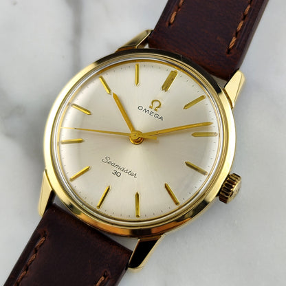 Omega Seamaster 30 Gold White Dial 1964 Serviced 09/2026 [REF. 135.007]