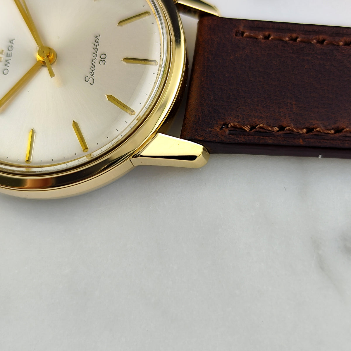 Omega Seamaster 30 Gold White Dial 1964 Serviced 09/2026 [REF. 135.007]