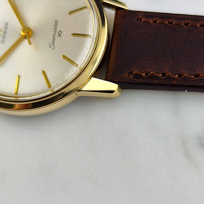 Omega Seamaster 30 Gold White Dial 1964 Serviced 09/2026 [REF. 135.007]