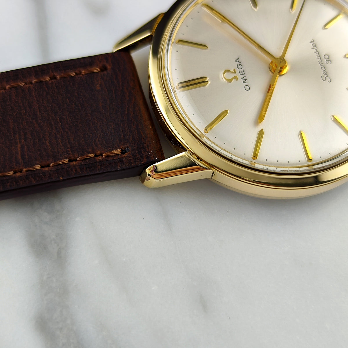 Omega Seamaster 30 Gold White Dial 1964 Serviced 09/2026 [REF. 135.007]