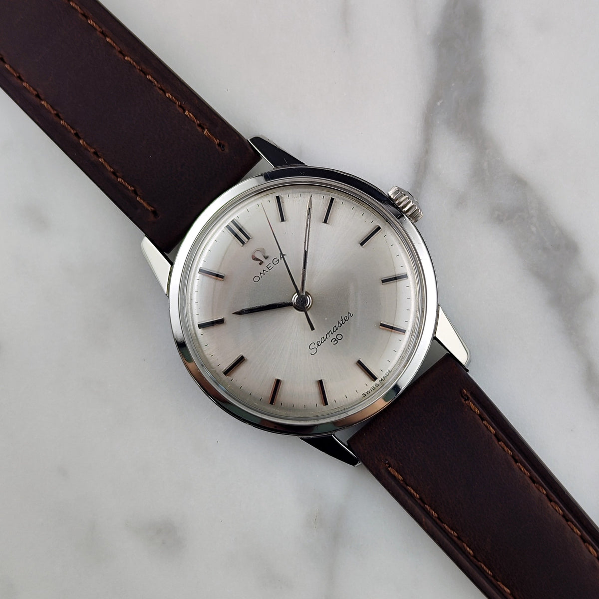 Omega Seamaster 30 Silver Dial 1962 – Bild 1