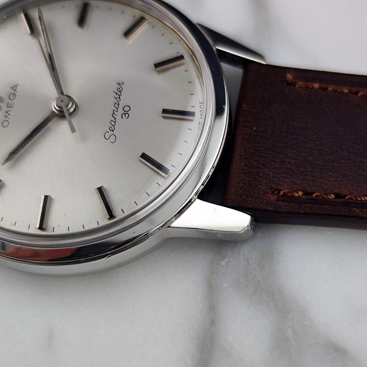 Omega Seamaster 30 Silver Dial 1962 – Bild 12