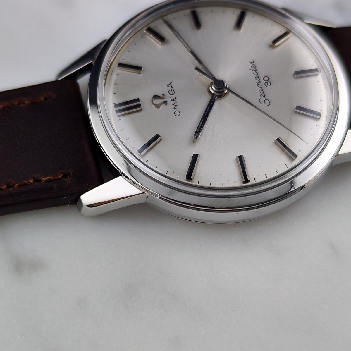 Omega Seamaster 30 Silver Dial 1962 – Bild 13
