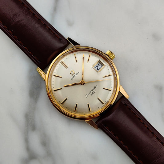 OMEGA Seamaster 600 Gold White 1965 Serviced 02/2026 [REF. 135.011]